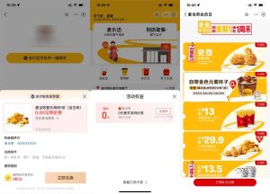 麦当劳领取多种免费小食券丨黑盾网络资源网-互联网分享平台丨源码交易丨源码下载丨技术教程丨架设教程丨端游源码丨页游源码丨手游源码…